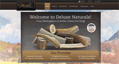 Desktop Screenshot of deluxenaturals.com